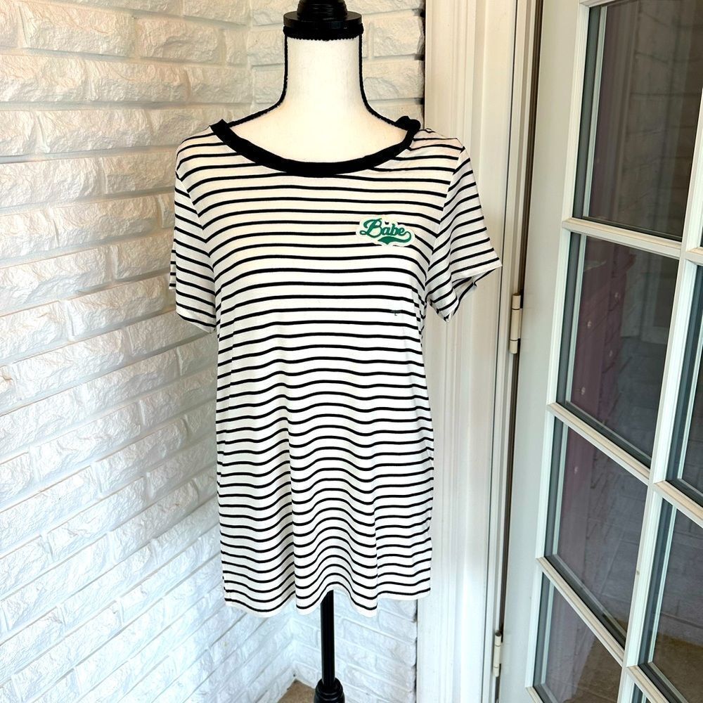 American Eagle Short Sleeved Striped Top